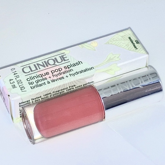 🎀 $28 - Tenderheart Clinique Pop Splash Lip Gloss + Hydration New in box - Picture 3 of 8